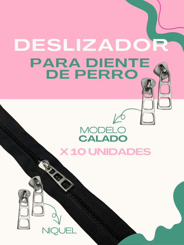 Producto - DESLIZADOR "CALADO" X 10 - DIENTE DE PERRO