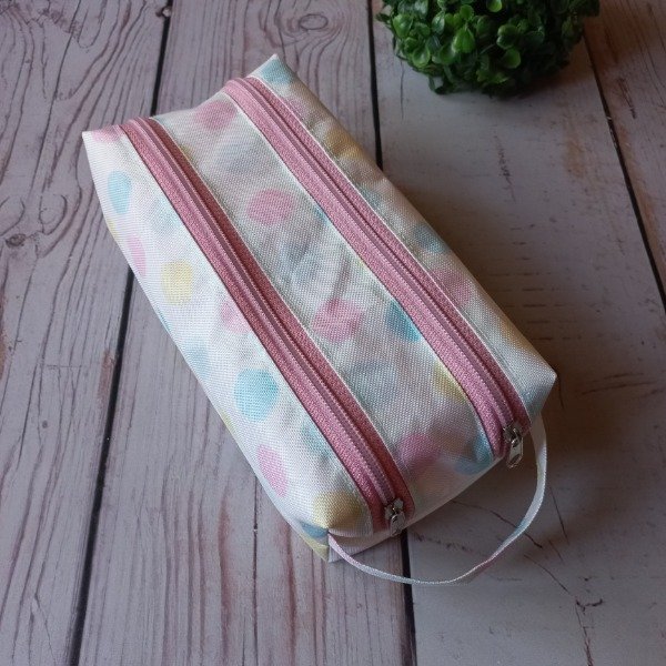 Producto - Cartuchera doble - Lunares