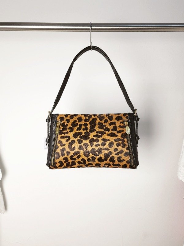 Producto - Mini bag cuero print PRUNE