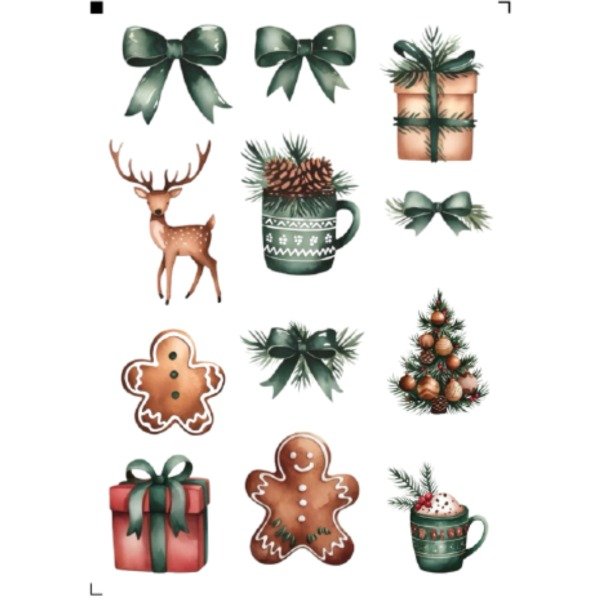 Producto - Stickers de Navidad