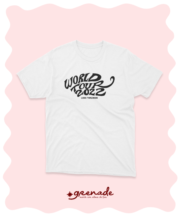 Remera "world tour 2022"