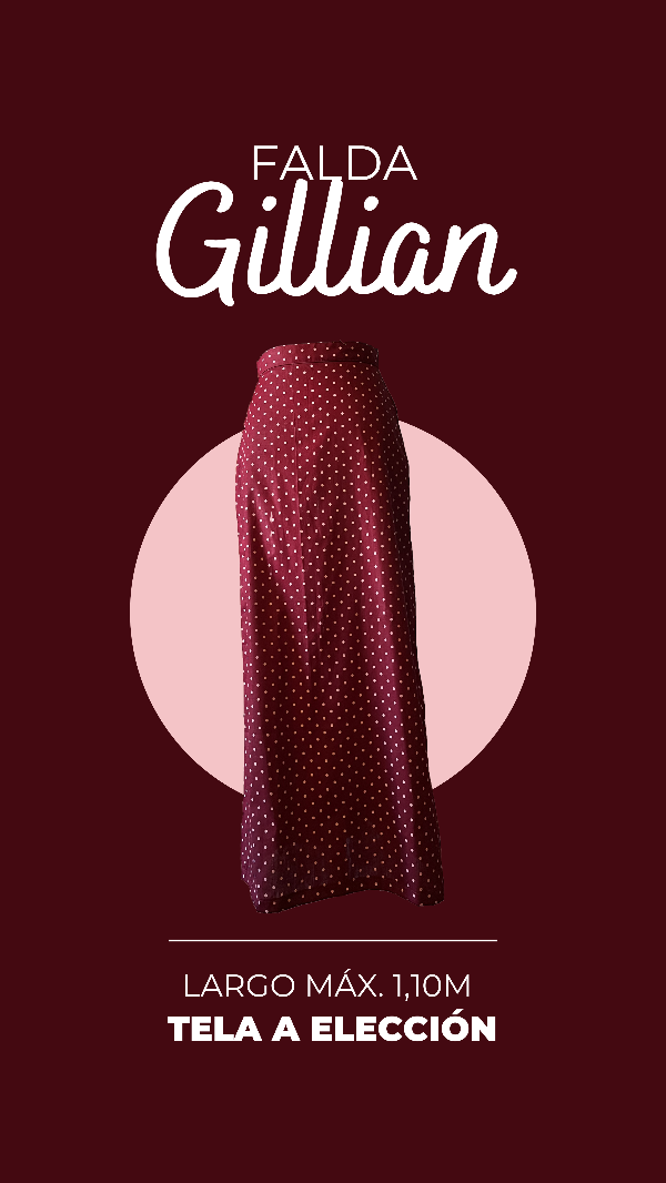 Producto - PRE-ORDER FALDA GILLIAN (TELA A ELECCION)