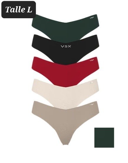 Producto - Pack de 5 less victoria's Secrets talle L