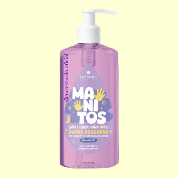 Producto - BAÑO LÍQUIDO PARA NIÑOS MANITOS