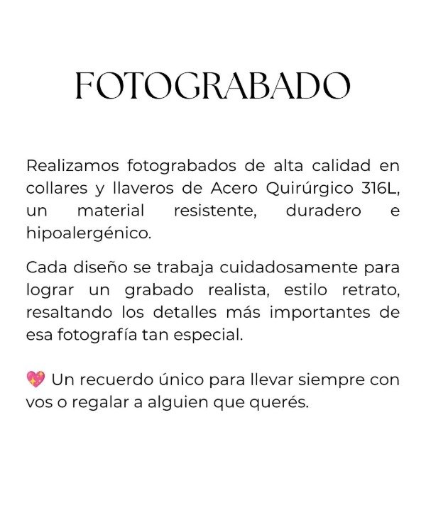Producto - Llavero Fotograbado - 5