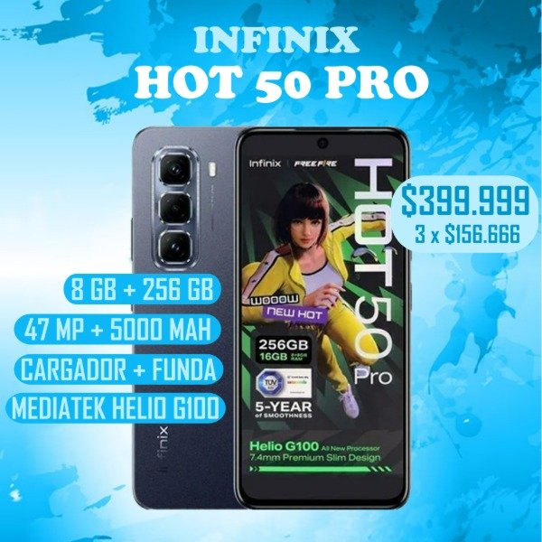 Producto - INFINIX HOT 50 PRO