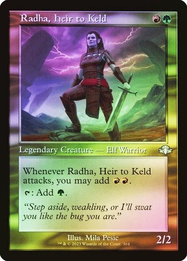 Producto - Radha, Heir to Keld (Retro Frame Foil)
