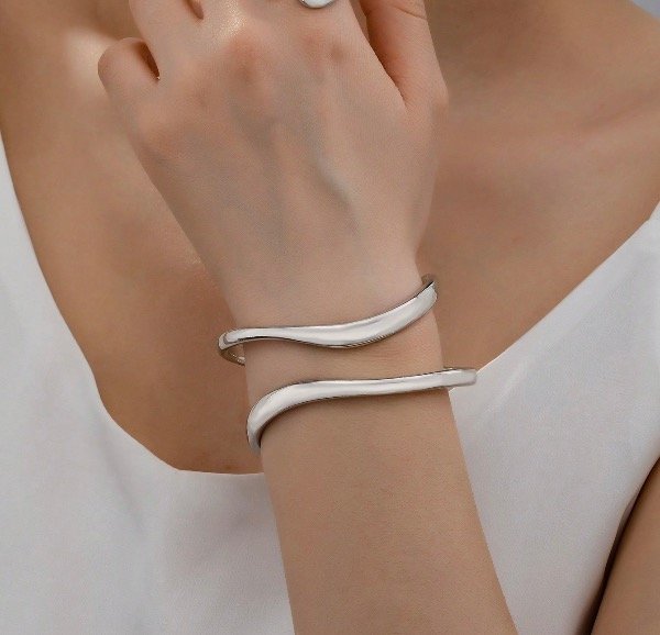 Producto - BRAZALETE SIENA DORADO Y PLATEADO - 0