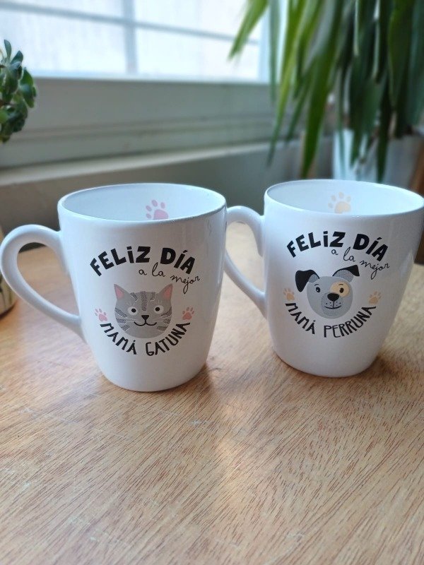 Producto - TAZA MAMA GATUNA+TAZA MAMA PERRUNA