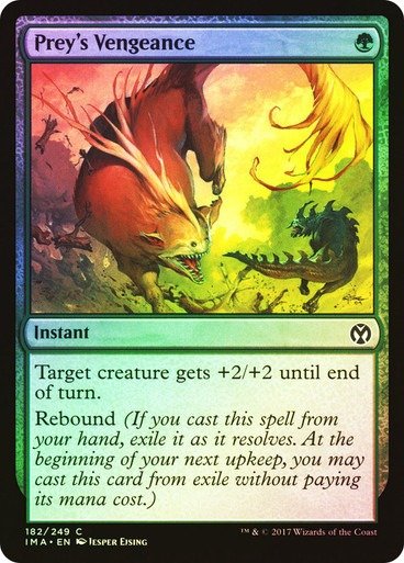 Producto - Prey's Vengeance Foil  Iconic Masters