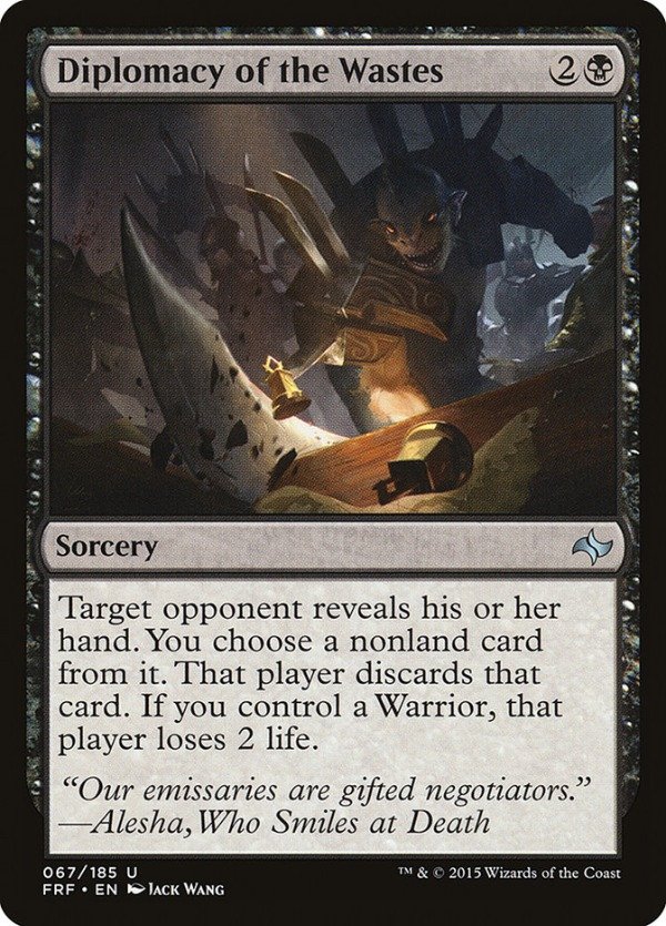 Producto - Diplomacy of the Wastes  Fate Reforged