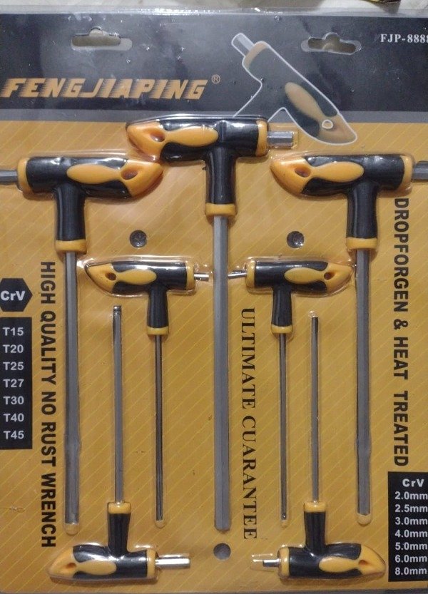 Producto - SET DESTORNILLADORES X 5 PCS ALLEN / TORK
