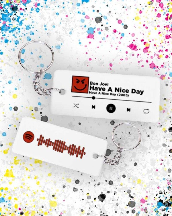 Producto - Llavero Spotify - Personalizado