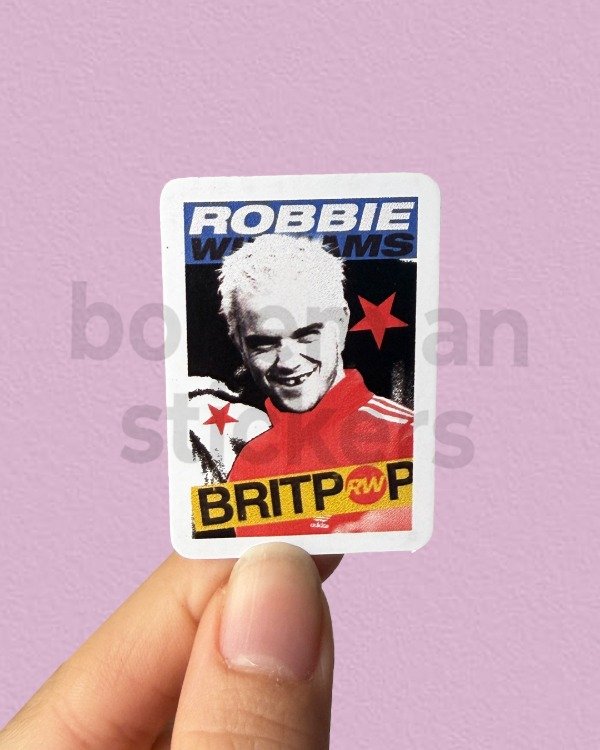 Producto - ROBBIE WILLIAMS  - Sticker Individual de Robbie Williams
