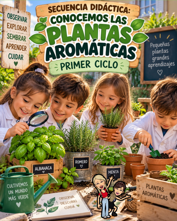 Producto - SECUENCIA DIDÁCTICA. CONOCEMOS LAS PLANTAS AROMÁTICAS. PRIMER CICLO