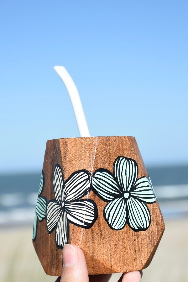Producto - Mate geo Flores