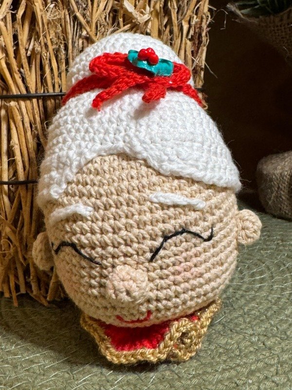 Producto - Cabeza de Mamá Noel (Efectivo: 11.920)