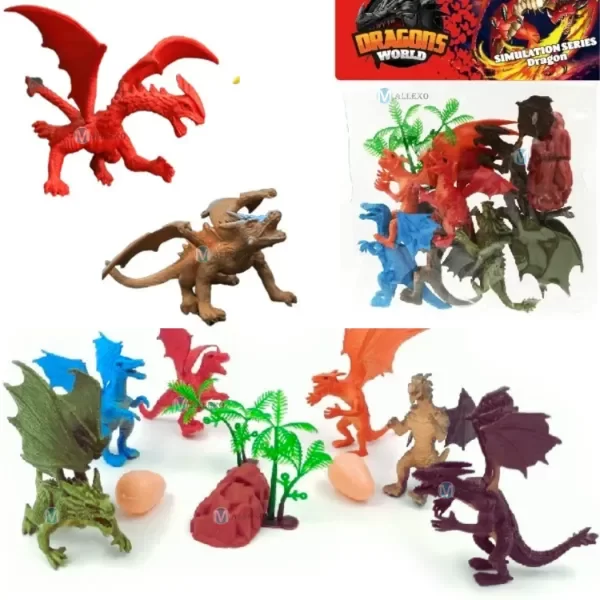 Producto - Bolsa 4 Dragones C/Accesorios  1314-24