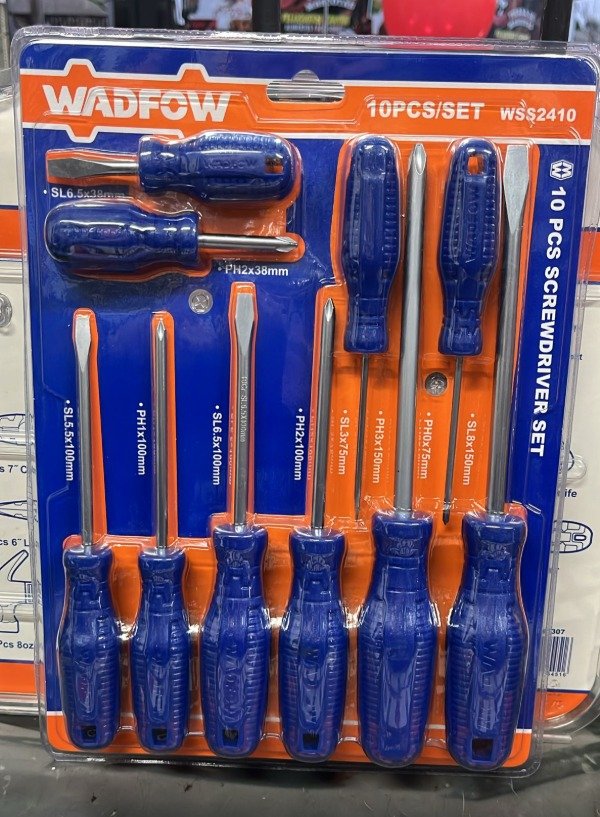 Producto - SET WADFOW DE 10 DESTORNILLADORES