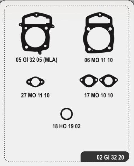 Producto - JUNTAS COMPLETA (CON ORING) JAWA TEKKEN 250  (VARIAS, LEER DESCRIPCION)- ALFA