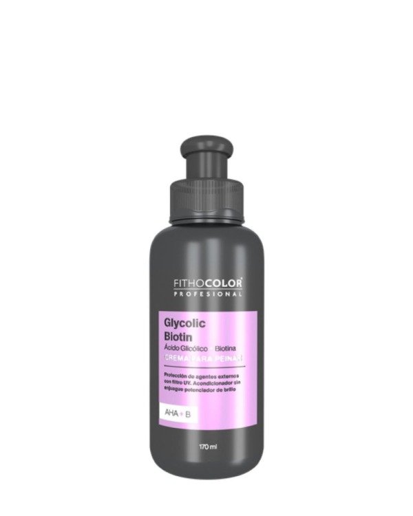 Producto - Fithocolor crema de peinar glycolic biotin 170ml