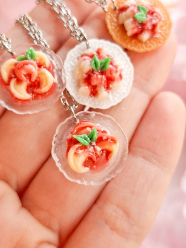 Producto - Collar Comiditas III (pastas) - 2