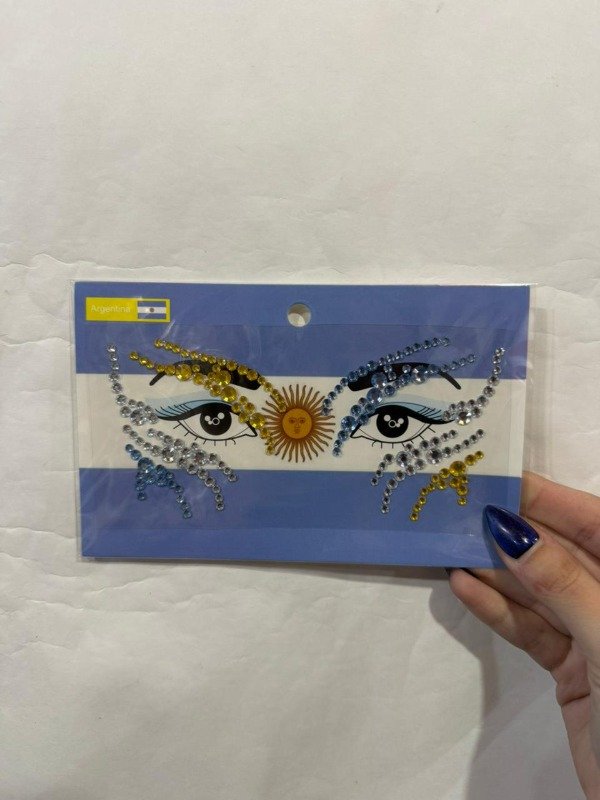 Producto - BLISTER STRASS ARGENTINA SURTIDOS FP557 "MUNDIAL"