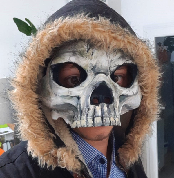 Producto - Mascara Calavera De Terror Cosplay Cotillón Caretas 3d Imp