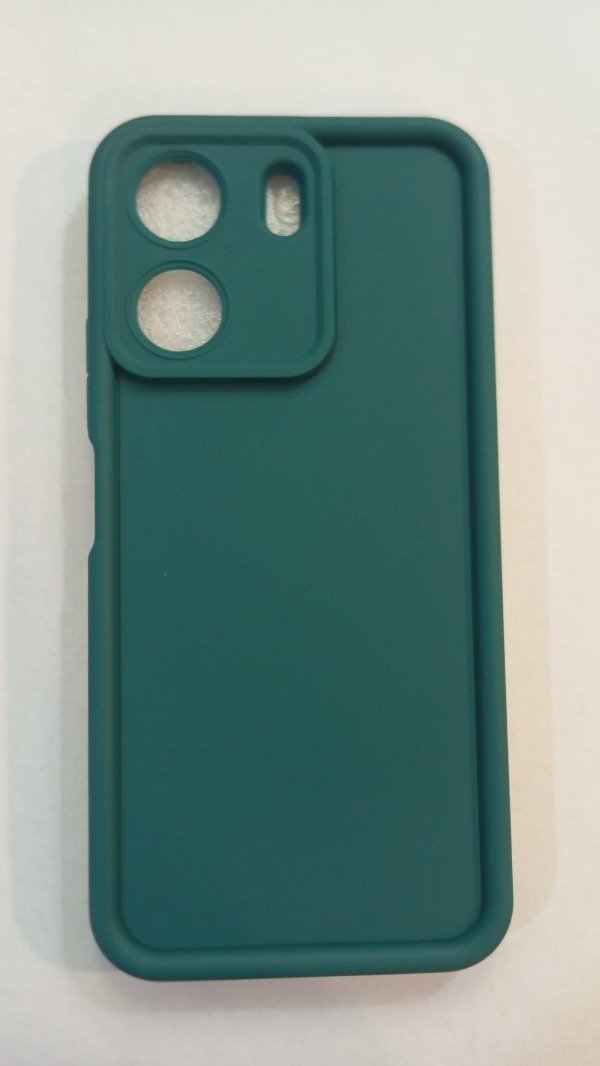 Producto - Funda Silicona Premium Verde para Xiaomi Redmi Note 13C