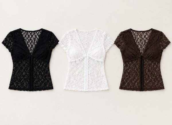 Producto - CORSET M/C ENCAJE