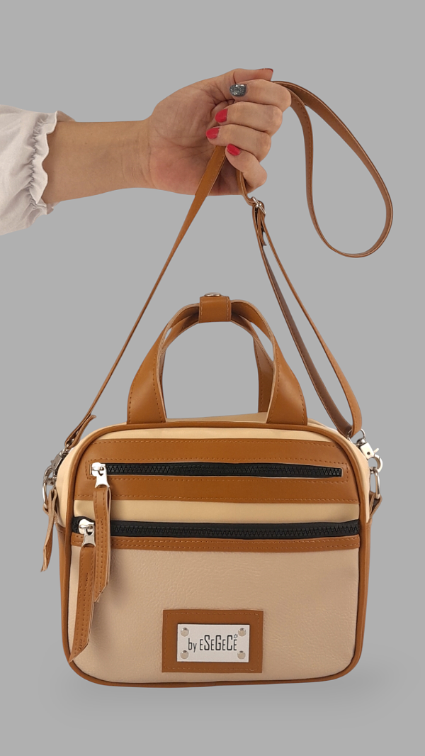 Producto - BOLSO - BANDOLERA LYON POCKETS NATURAL - NEGRO