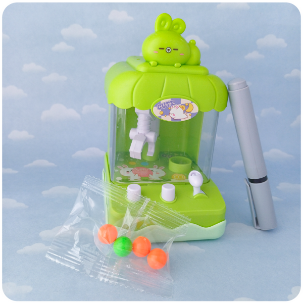 Producto - Mini Máquina Agarra Pelotas - Verde