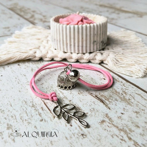 Producto - Apagavelas de Gamuza + Dije Ramitas