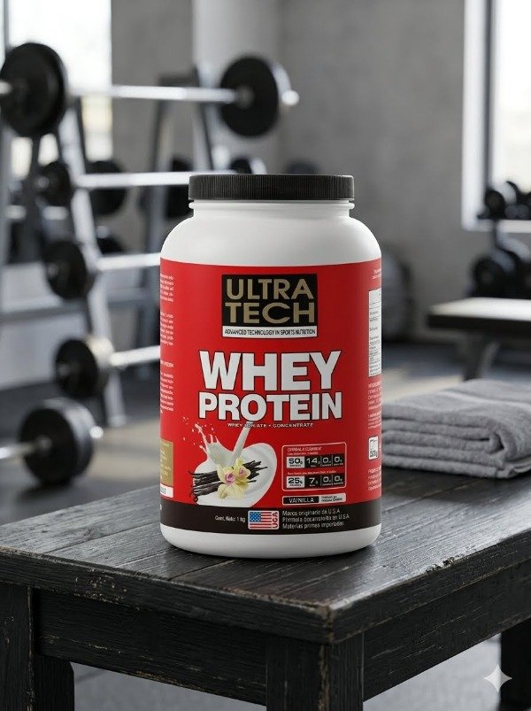 Producto - Ultra Whey Pro Proteina UltraTech 2lb y 3kg: Desarrollo Muscular y Recuperación