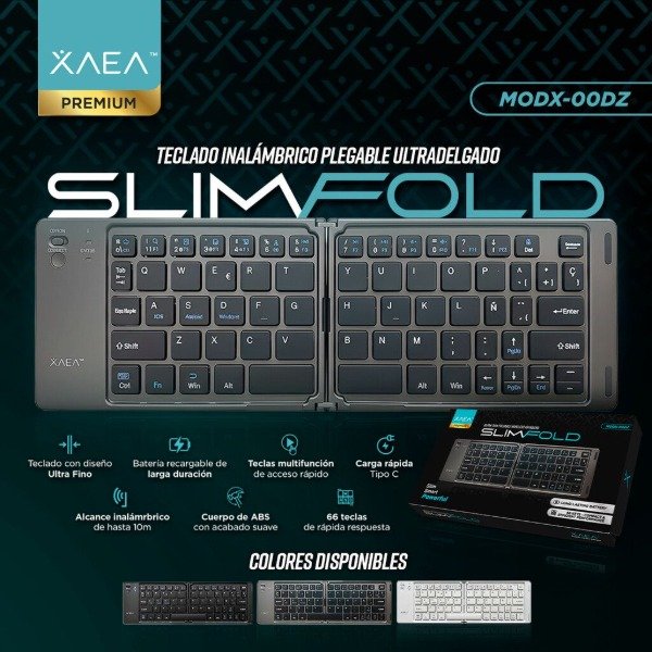 Producto - Teclado plegable Slim Fold - XAEA Premium - 1