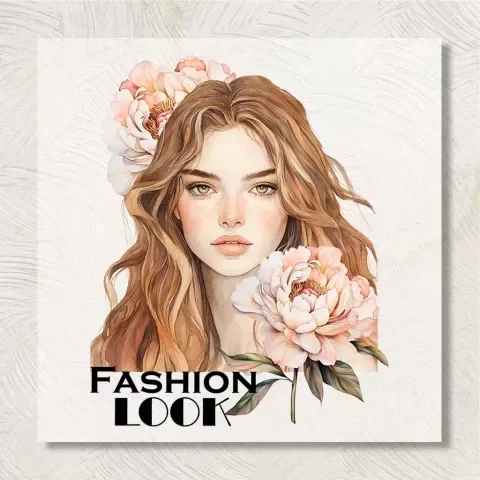 Producto - Transfer 30x30 cm Rostro MUJ016