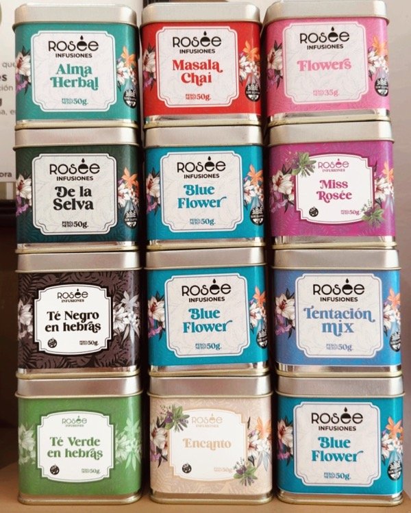 Producto - Latas de blends de Té