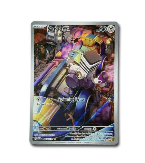 Producto - Carta Pokémon - Varoom 206/197 - Obsidian Flames
