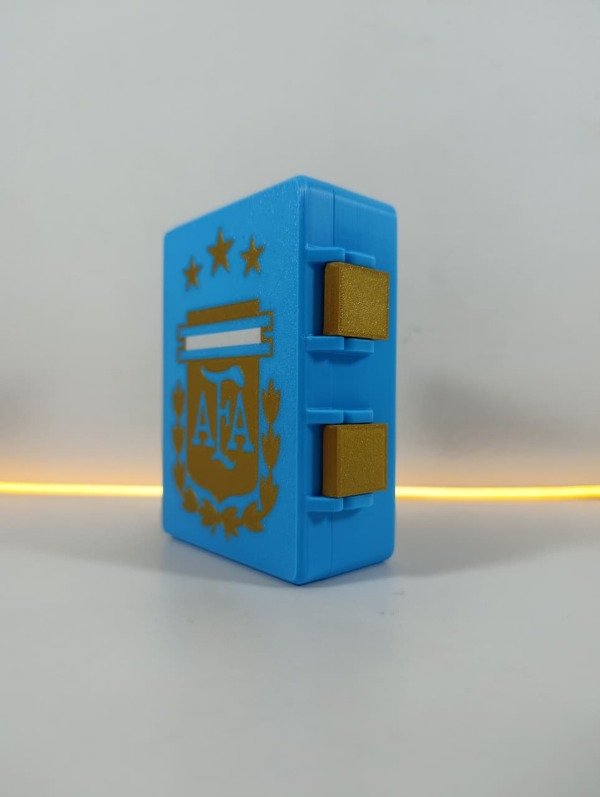 Producto - Caja para Figuritas del Mundial - FIFA 2026 - Celeste