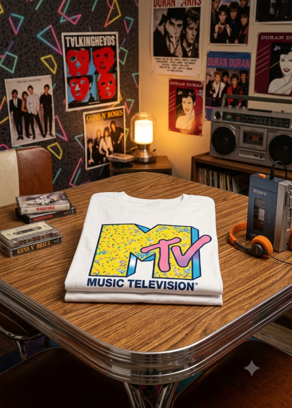 Producto - Remera Mujer MTV Retro