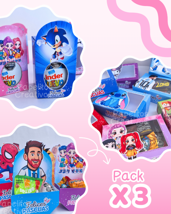 Producto - PACK 3 KITS IMPRIMIBLES - PRECIO ESPECIAL