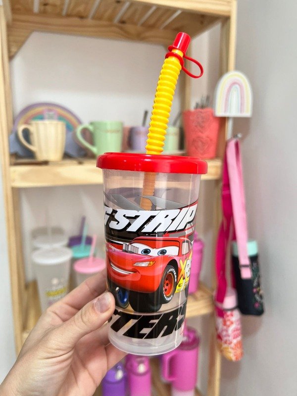 Producto - Vaso corrugado Grande CARS