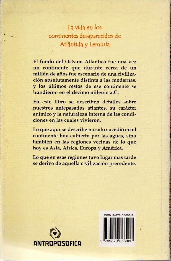 Producto - Atlantida y Lemuria - Rudolf Steiner - 3