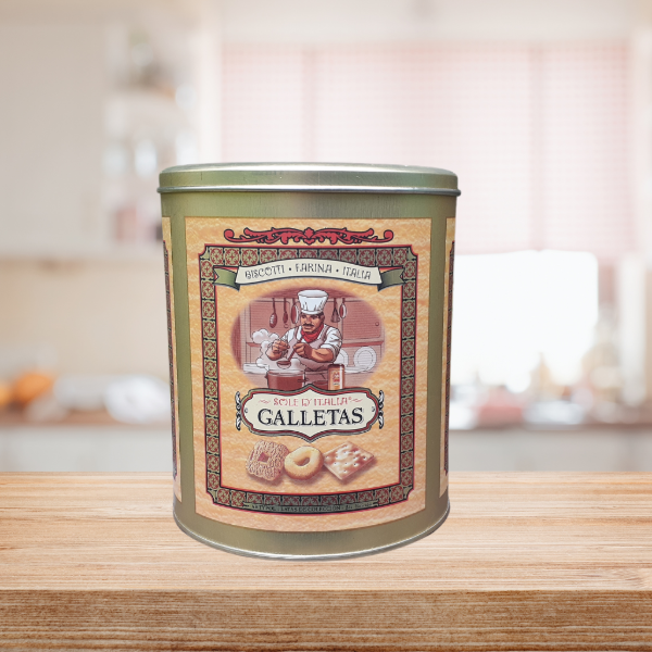 Producto - Lata galletitas Sole D'Italia