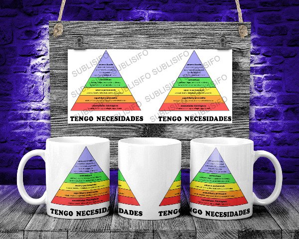 Producto - Psicología //  Pirámide de Maslow