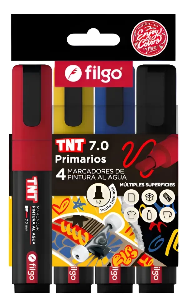 Producto - MARCADORES JUMBO x4 TNTFILGO