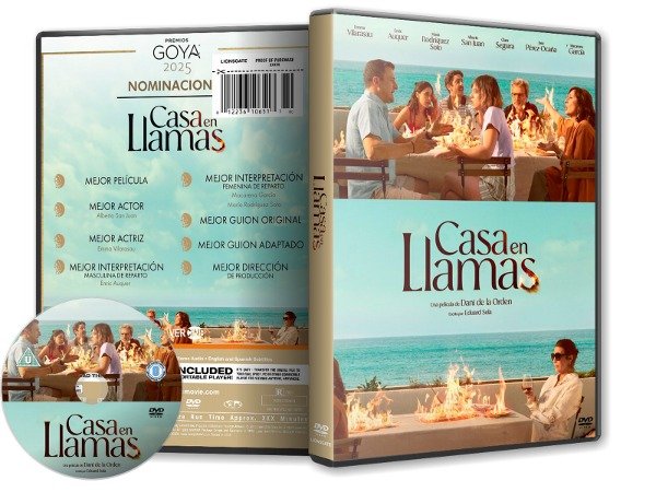 Producto - Casa en llamas 2024 - Dvd Español/Subt Español
