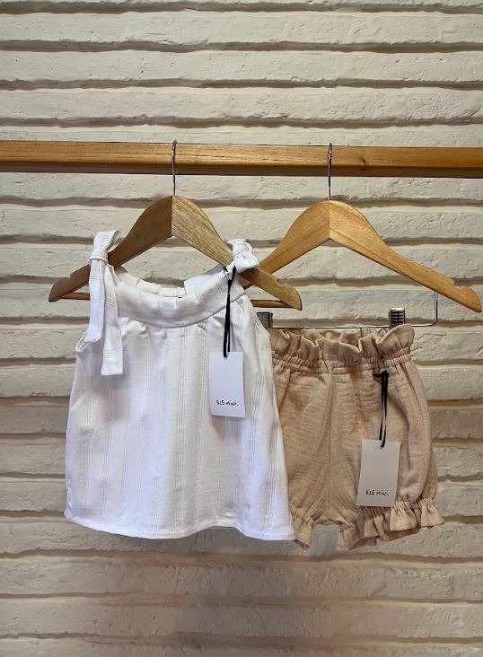 Producto - Combo Solerito mas short color durazno