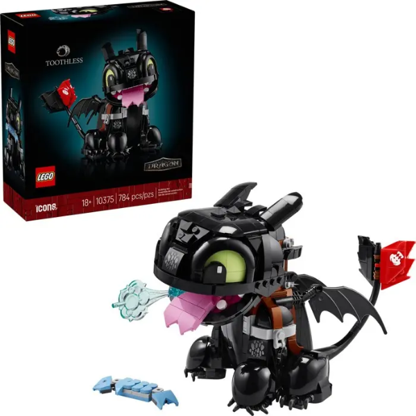 Producto - Simil Lego Chimuelo Furia Nocturna - Como Entrenar a tu Dragon 784pcs