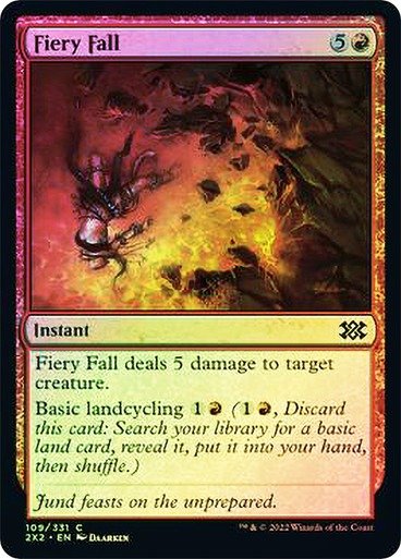 Producto - Fiery Fall Foil  Double Masters 2022